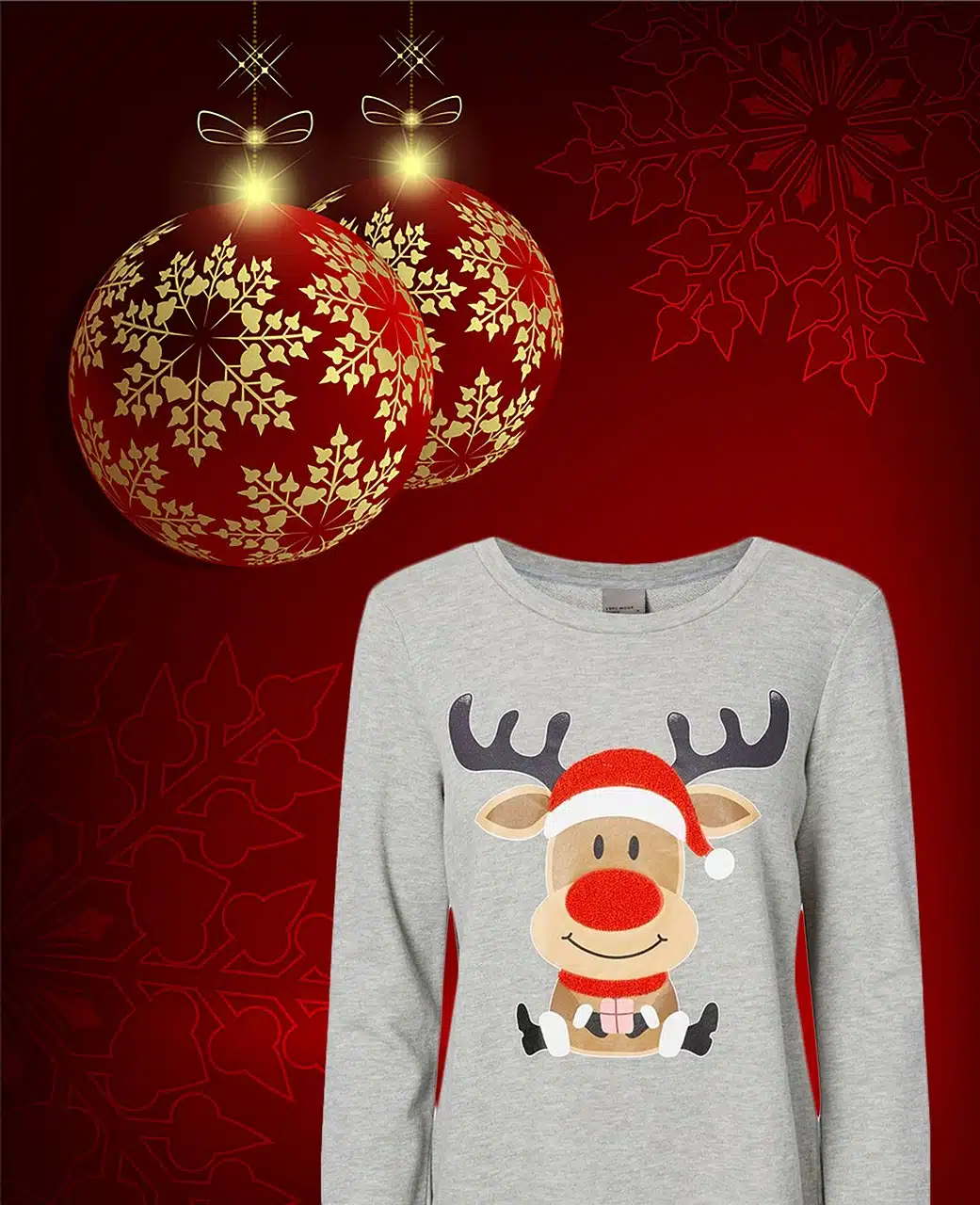 pull moche de noel