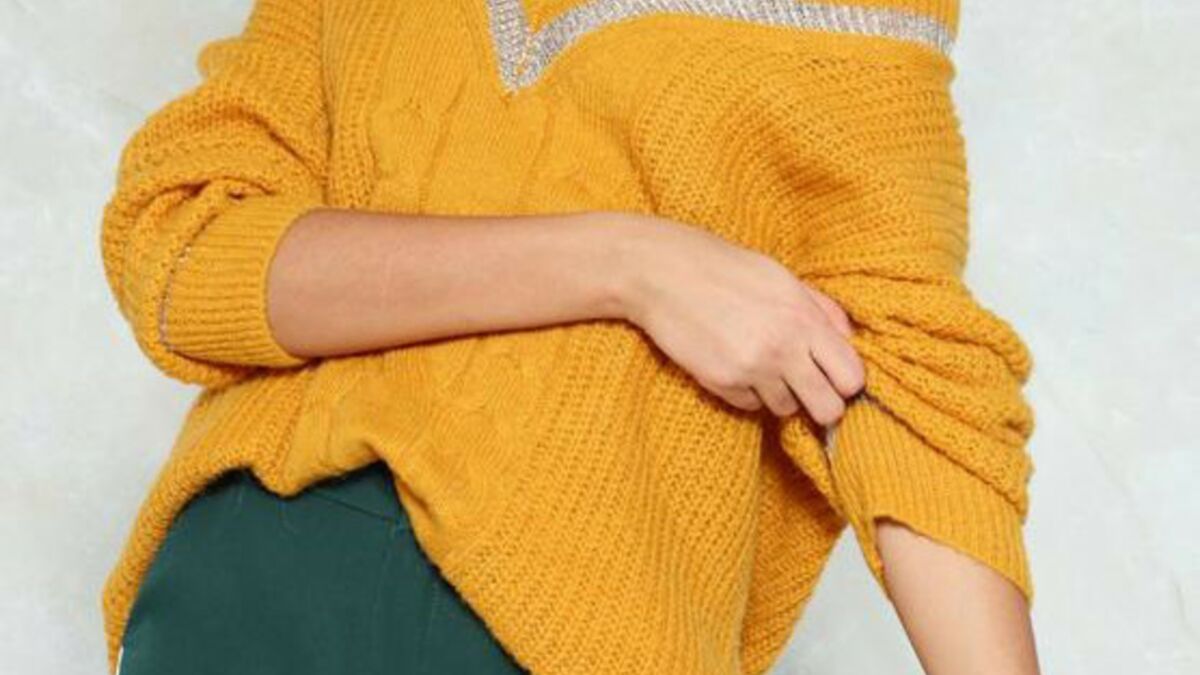 porter votre pull trop grand